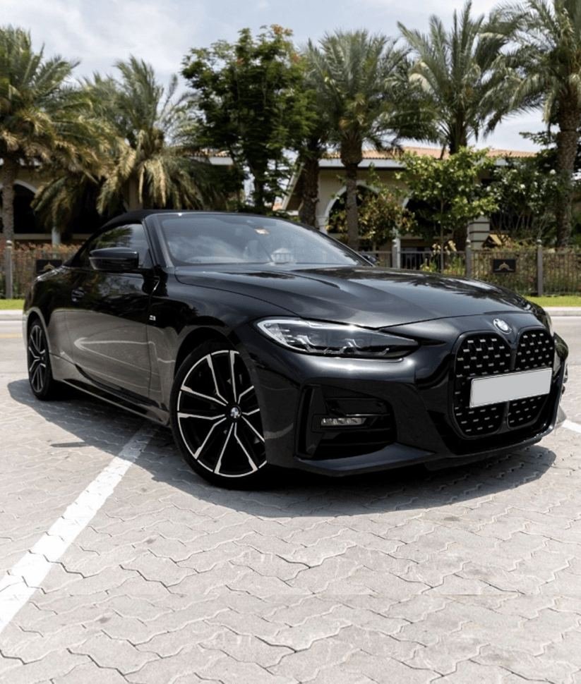 BMW 420i Convertible 2022 rental Dubai