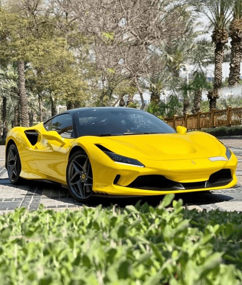 Ferrari F8 Tributo 2022 rental Dubai