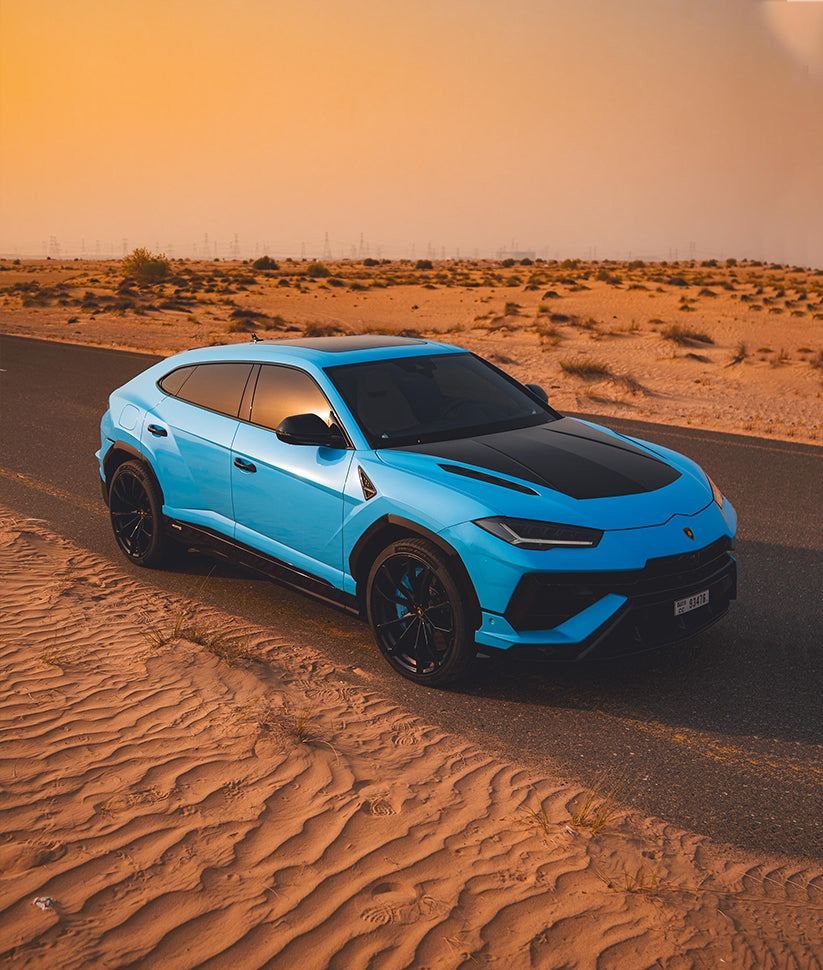 Lamborghini Urus Blue 2025 rental Dubai